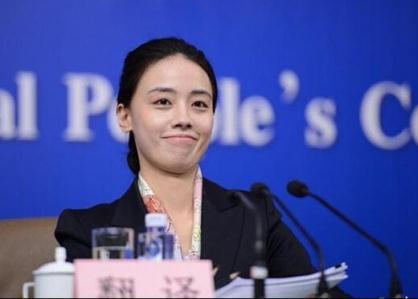 美女翻译成两会“吸睛”焦点，智慧与美貌并存